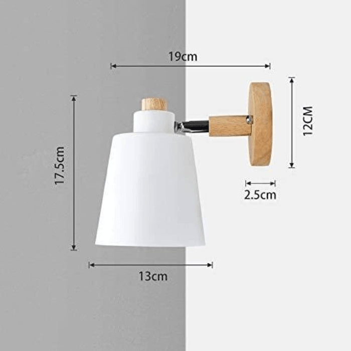 Arandela Wooden Aplicação